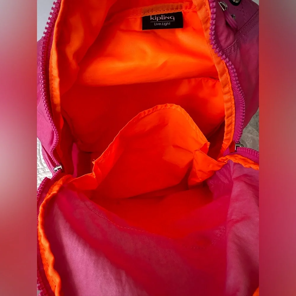 KIPLING SEOUL SPICY PINK BACKPACK